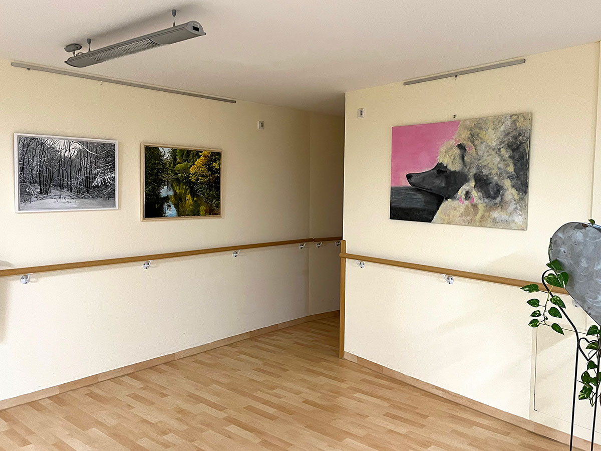 burladinger maler, Ausstellung im Haus Grafental, Trochtelfingen